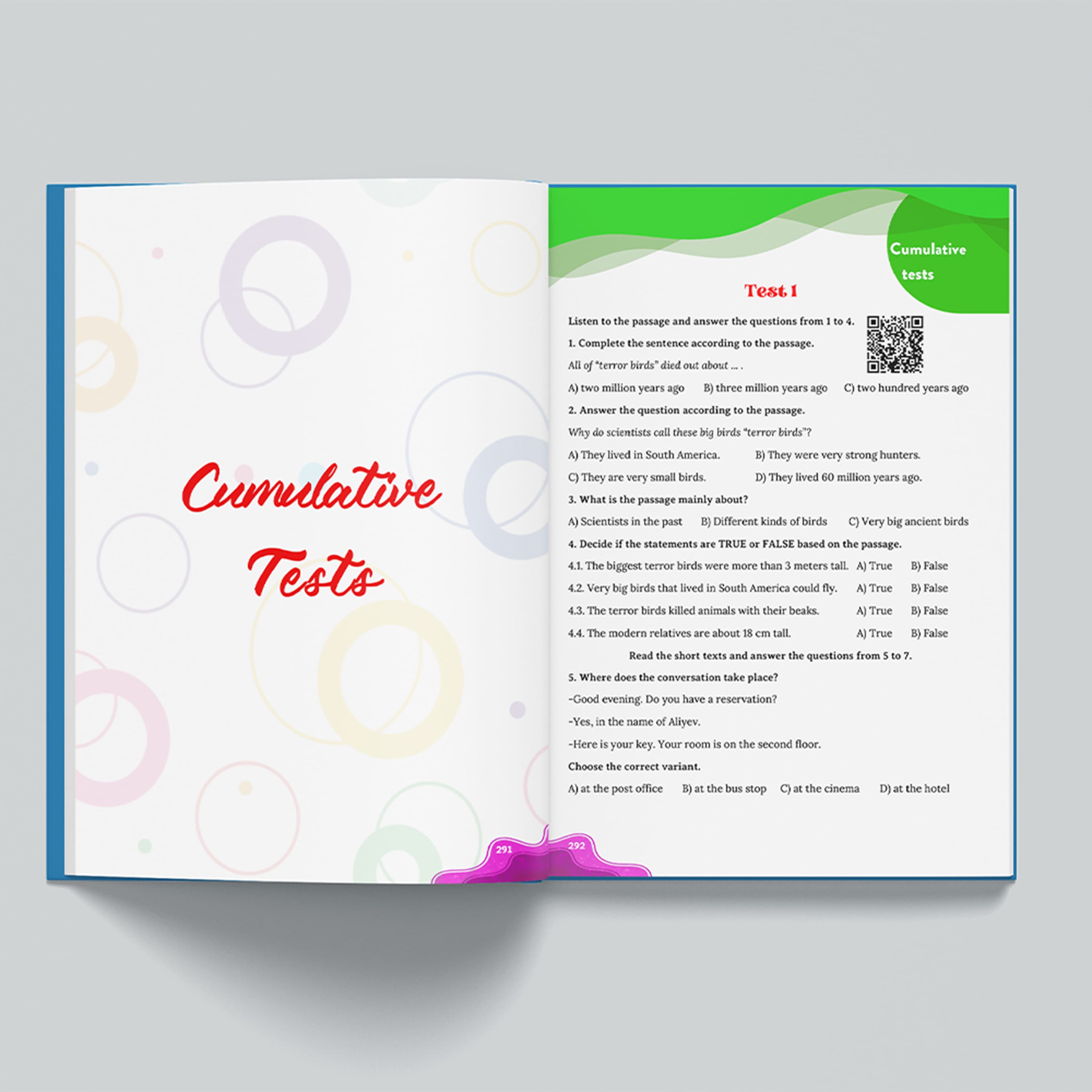 Test Toplusu I Understand English and I can Speak It 6-cı sinif kiçik şəkil 12